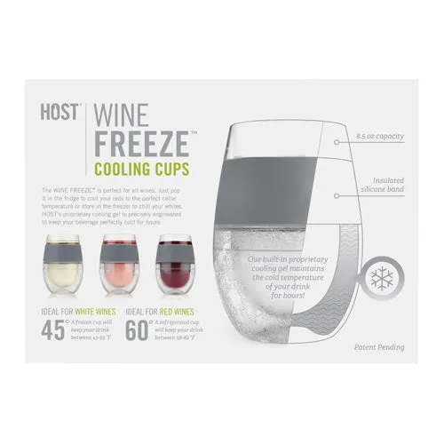 FREEZE™ Wine Cooling Cups