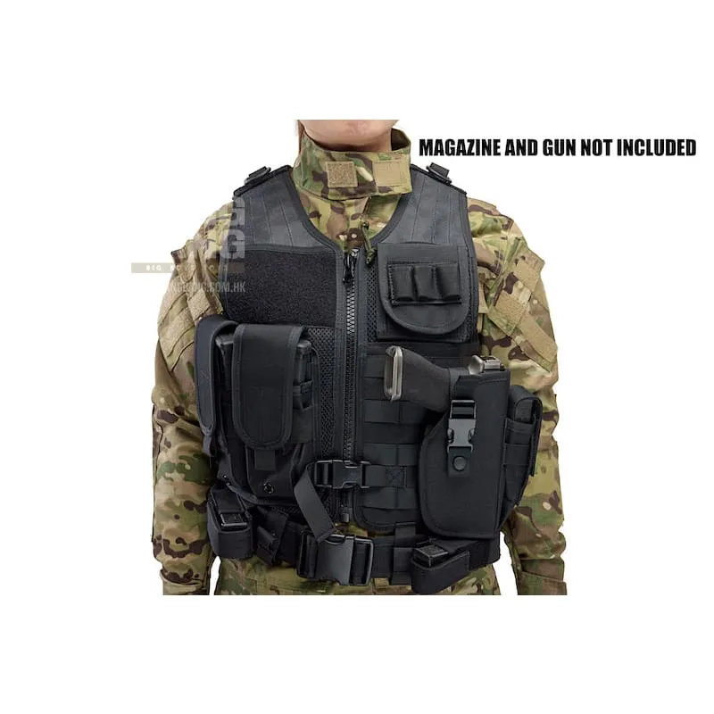 Ghost Gear Lady's Multi Purpose Vest V1 - Black