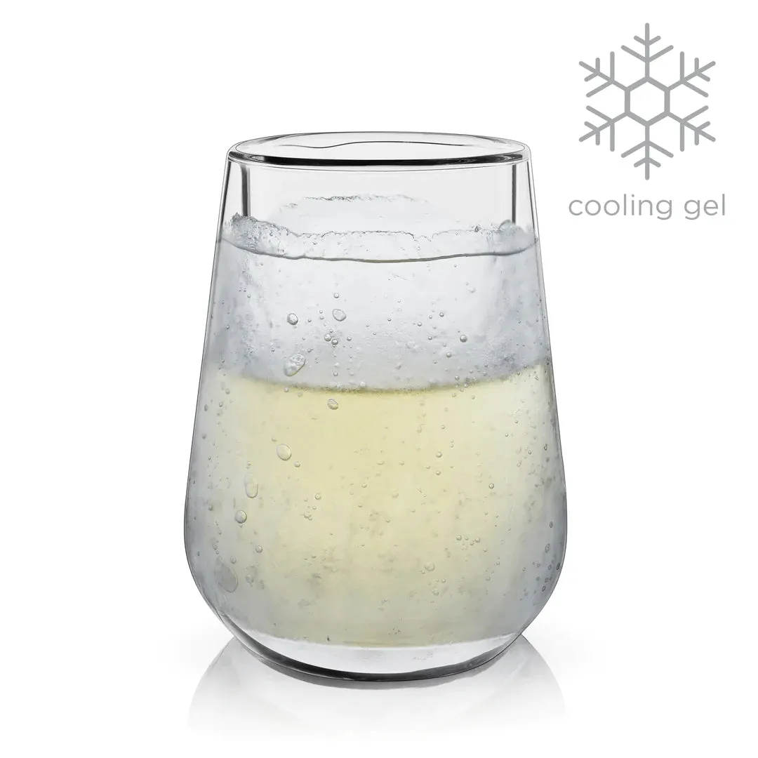 GLACIER DOUBLE-WALLED CHILLING WINE GLASS