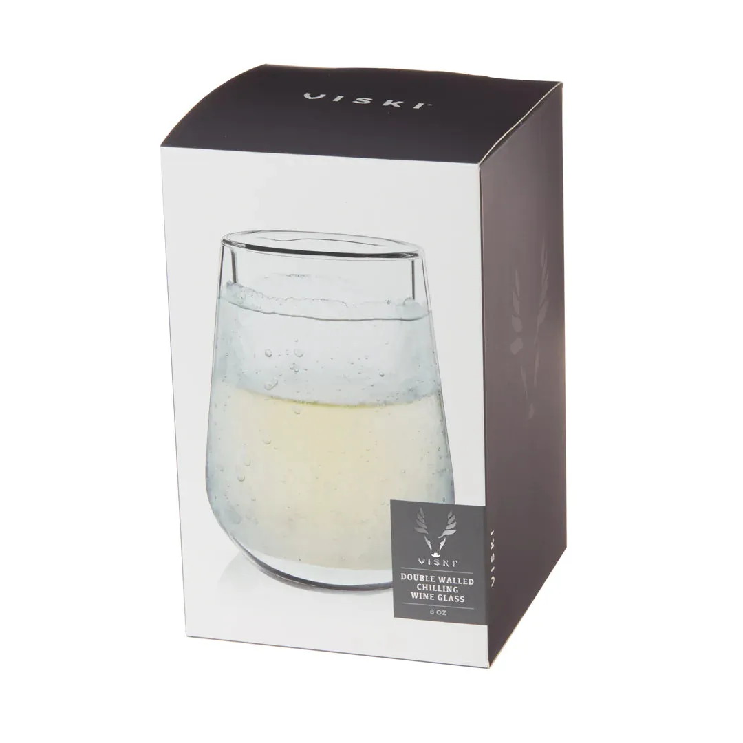 GLACIER DOUBLE-WALLED CHILLING WINE GLASS