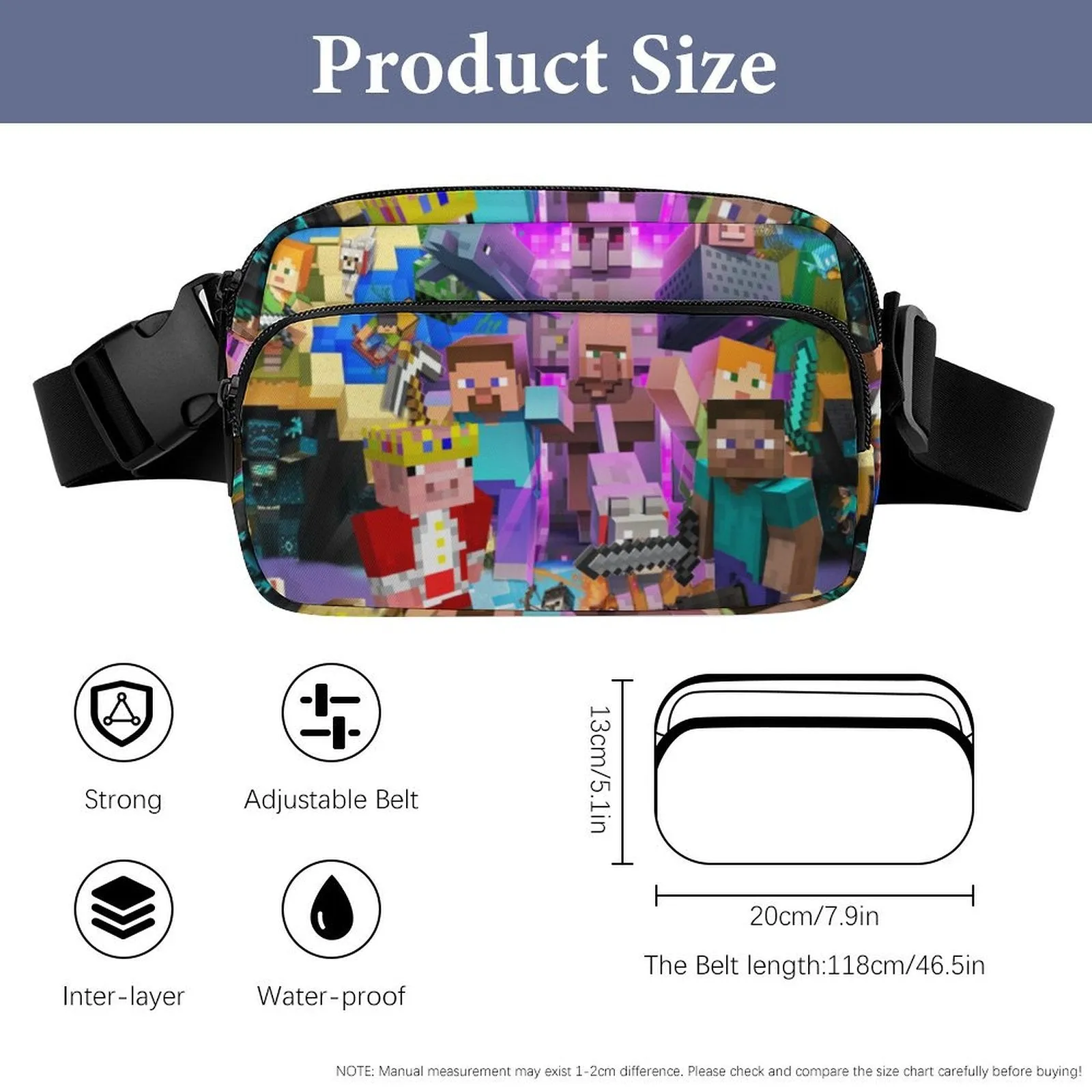 Goldcraft Fanny Pack- PREORDER - Closing 3/2  - ETA late March