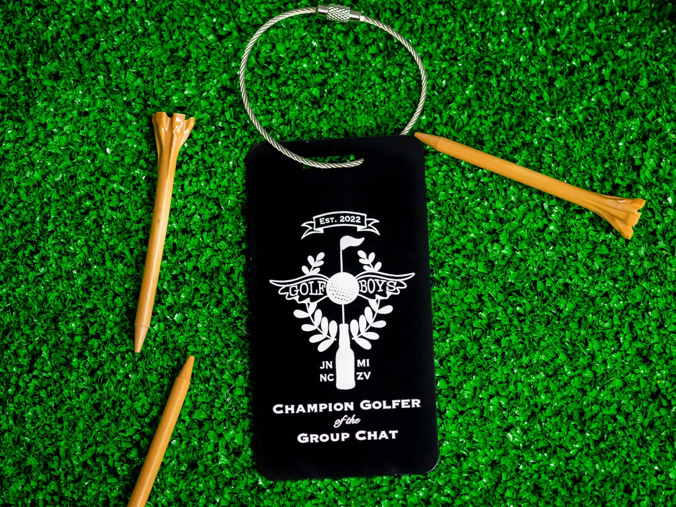 Golf Bag Tag | Anodized Aluminum