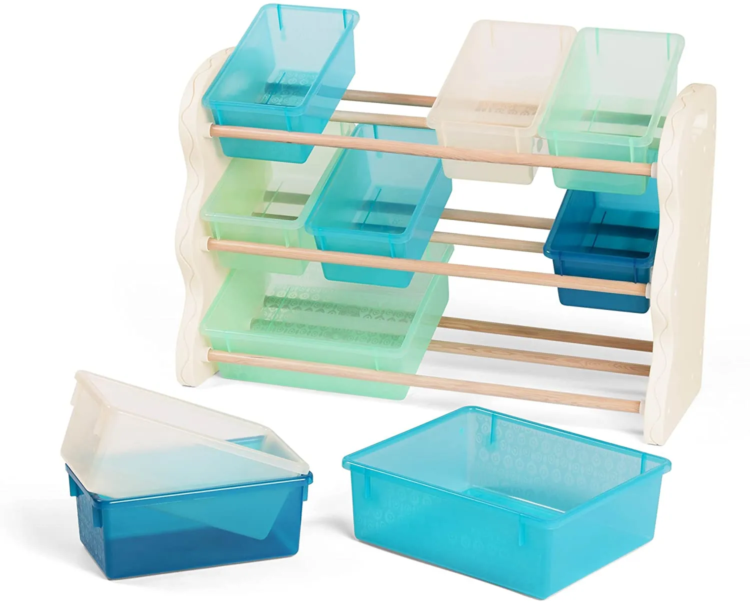 Great Quality B. spaces by Battat - Totes Tidy Storage Unit Set with Ten Bins!