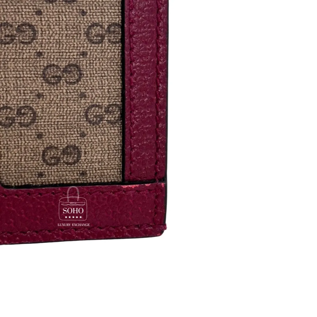 Gucci Doraemon Micro GG Compact Wallet