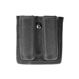 Hero's Pride Ballistic Open Bullets Out Double Magazine Case Black