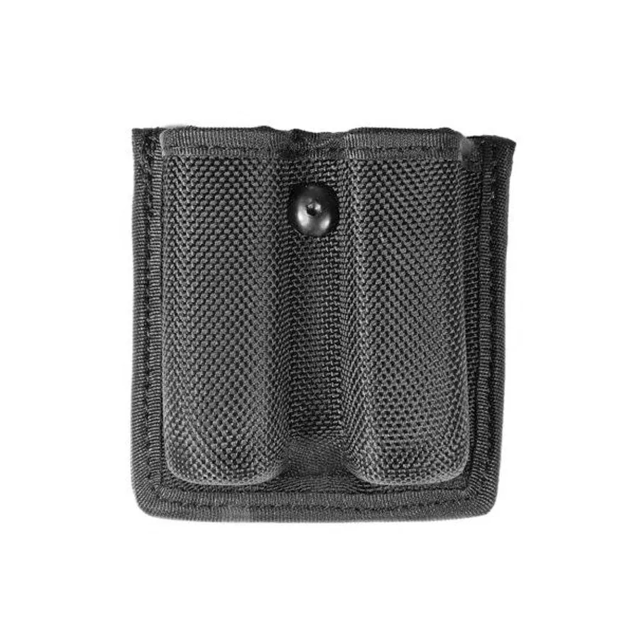 Hero's Pride Ballistic Open Bullets Out Double Magazine Case Black