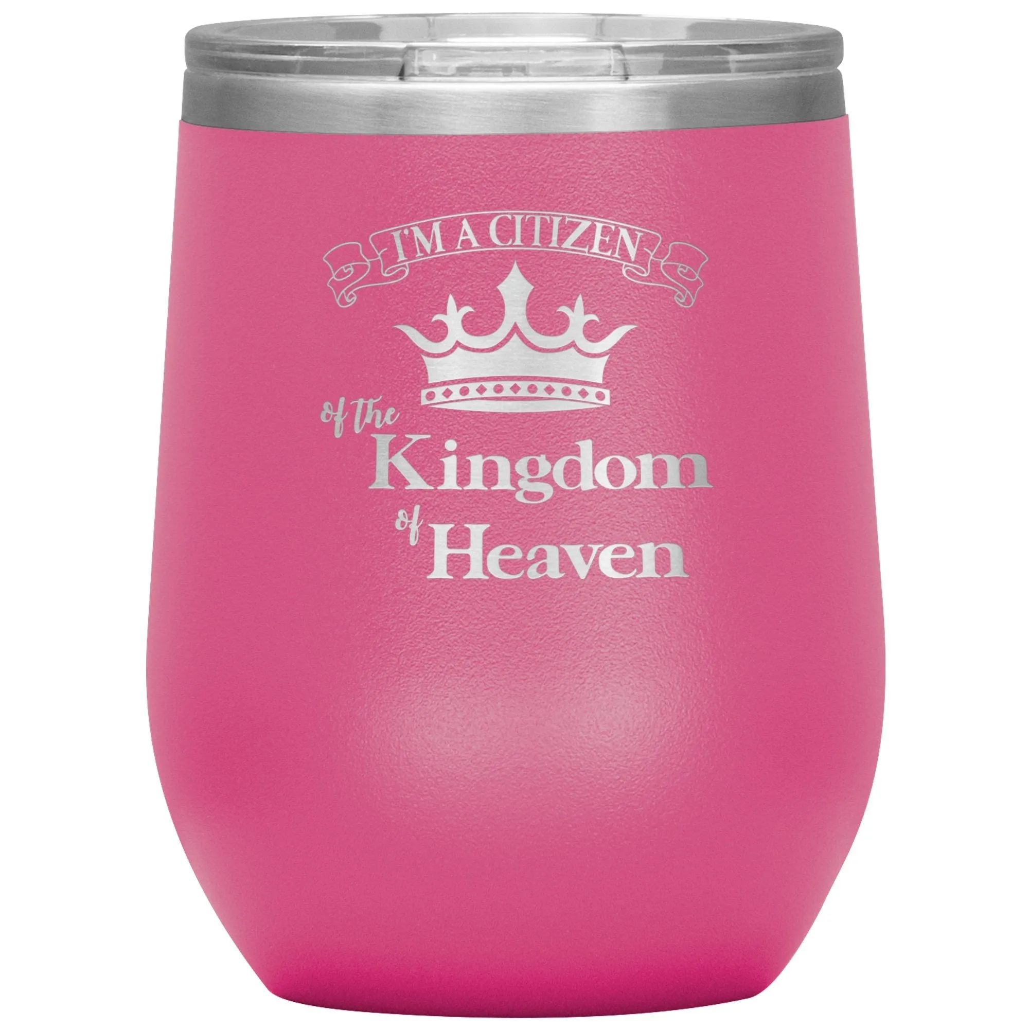 I'm a Citizen, 12 oz Wine Tumbler