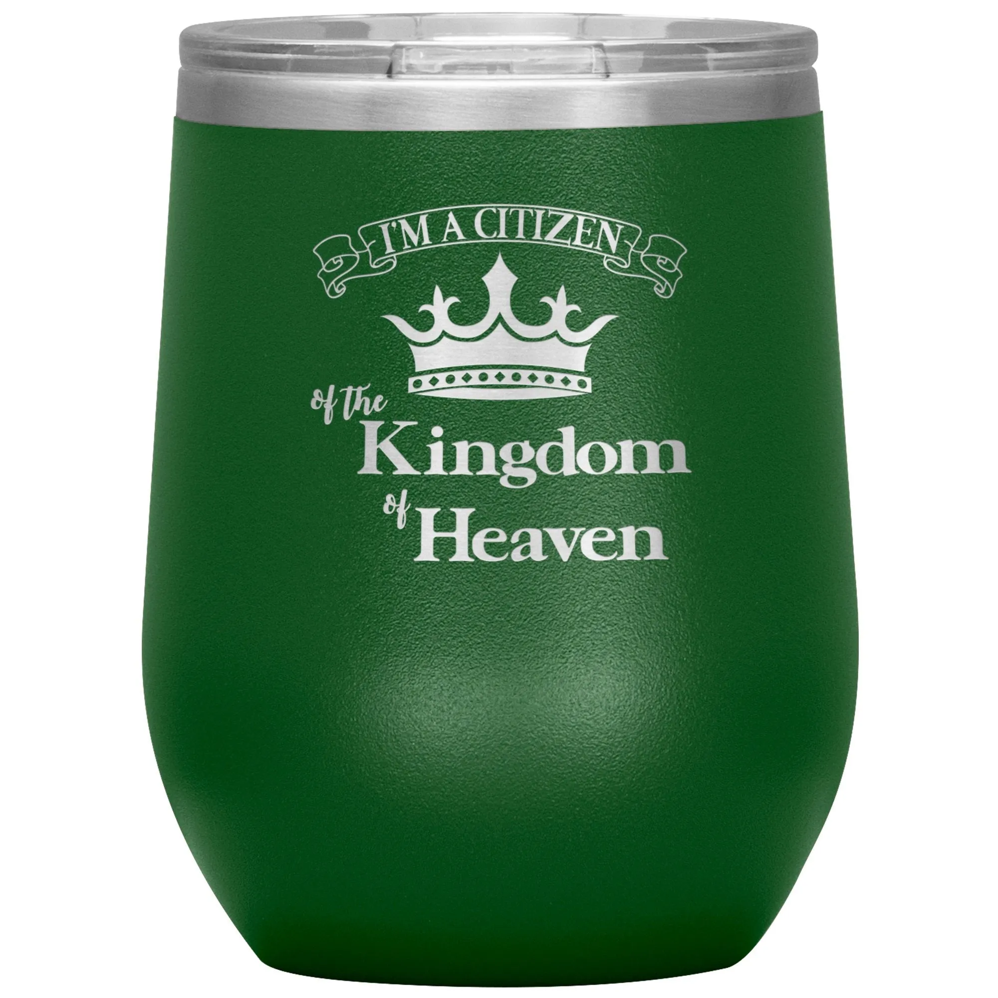 I'm a Citizen, 12 oz Wine Tumbler