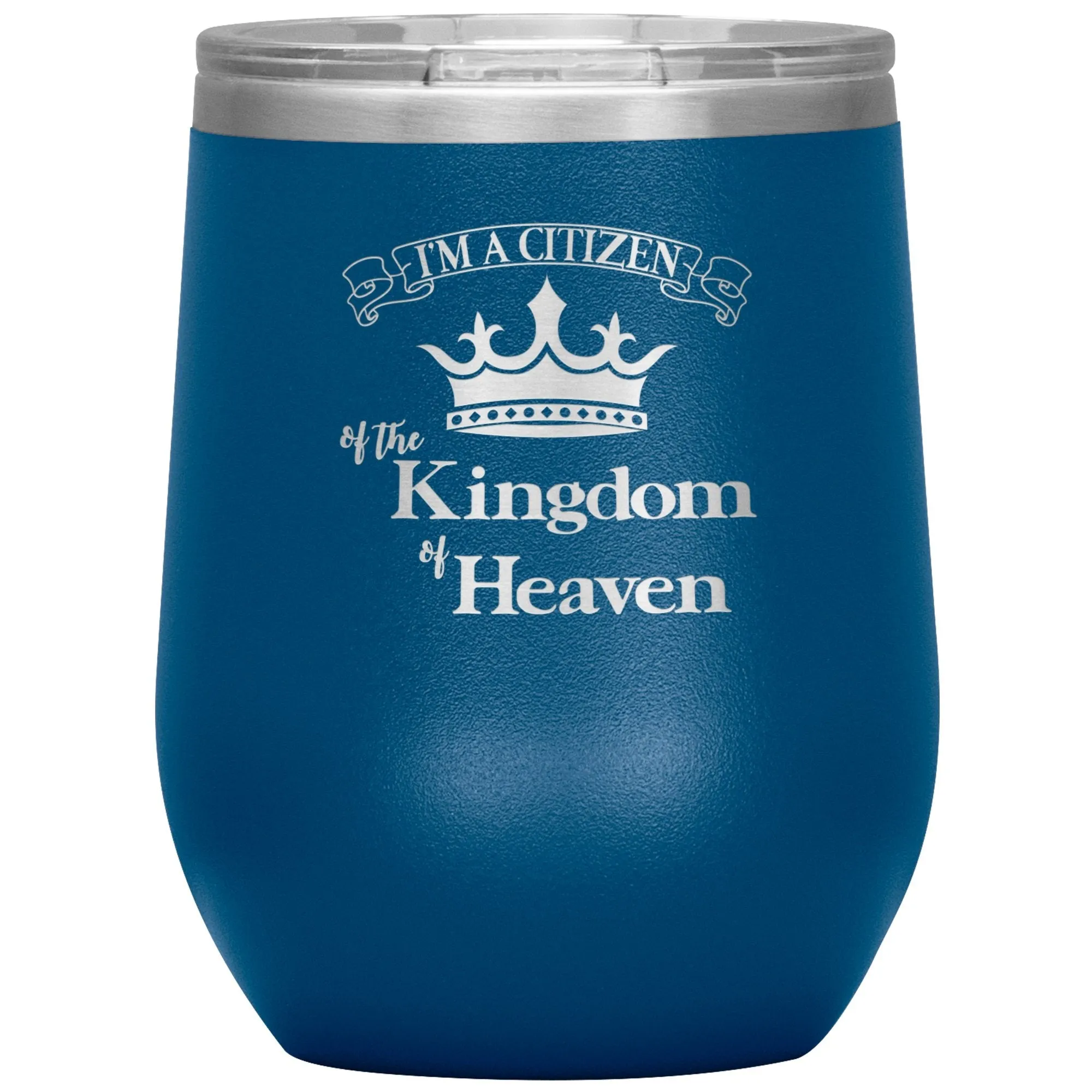 I'm a Citizen, 12 oz Wine Tumbler