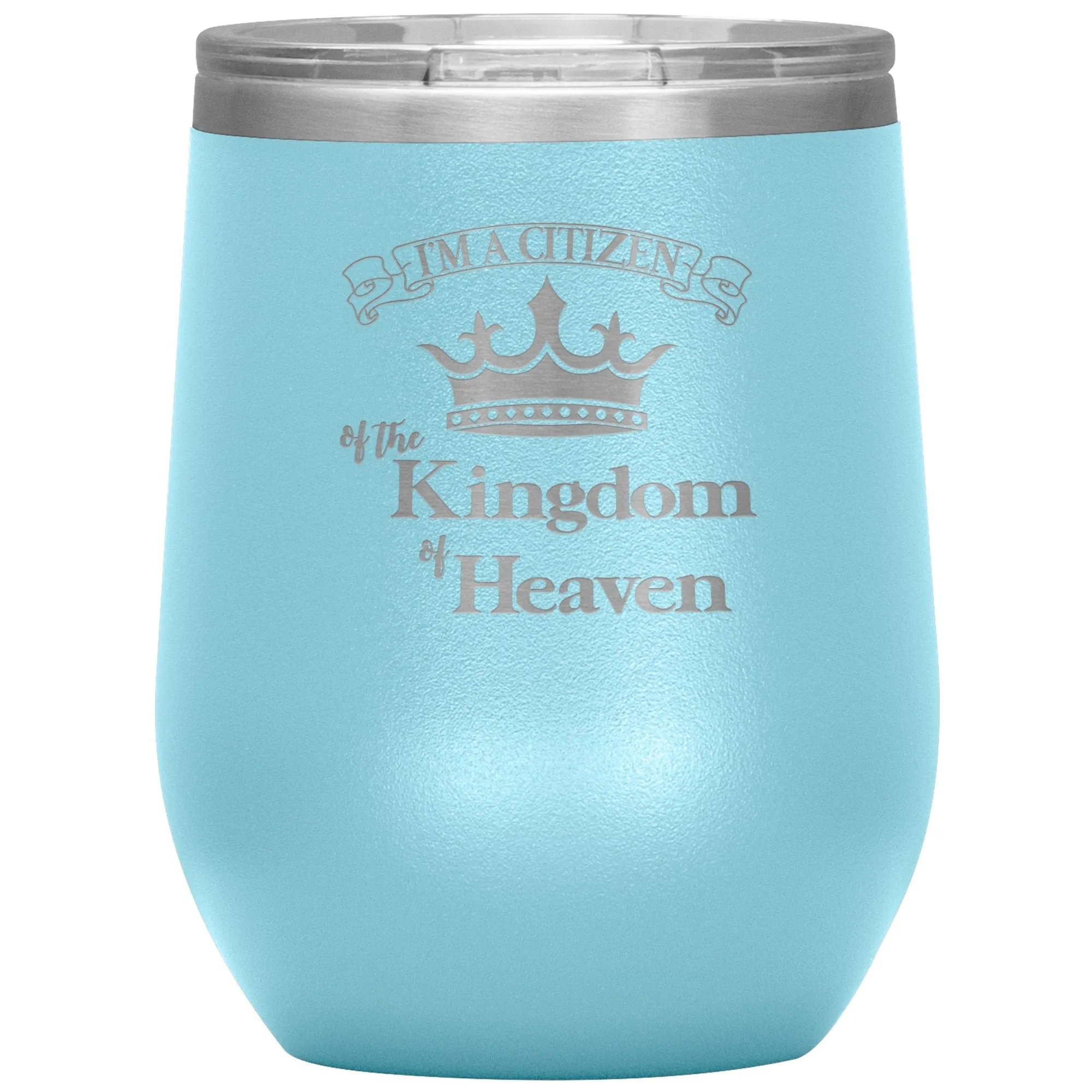 I'm a Citizen, 12 oz Wine Tumbler
