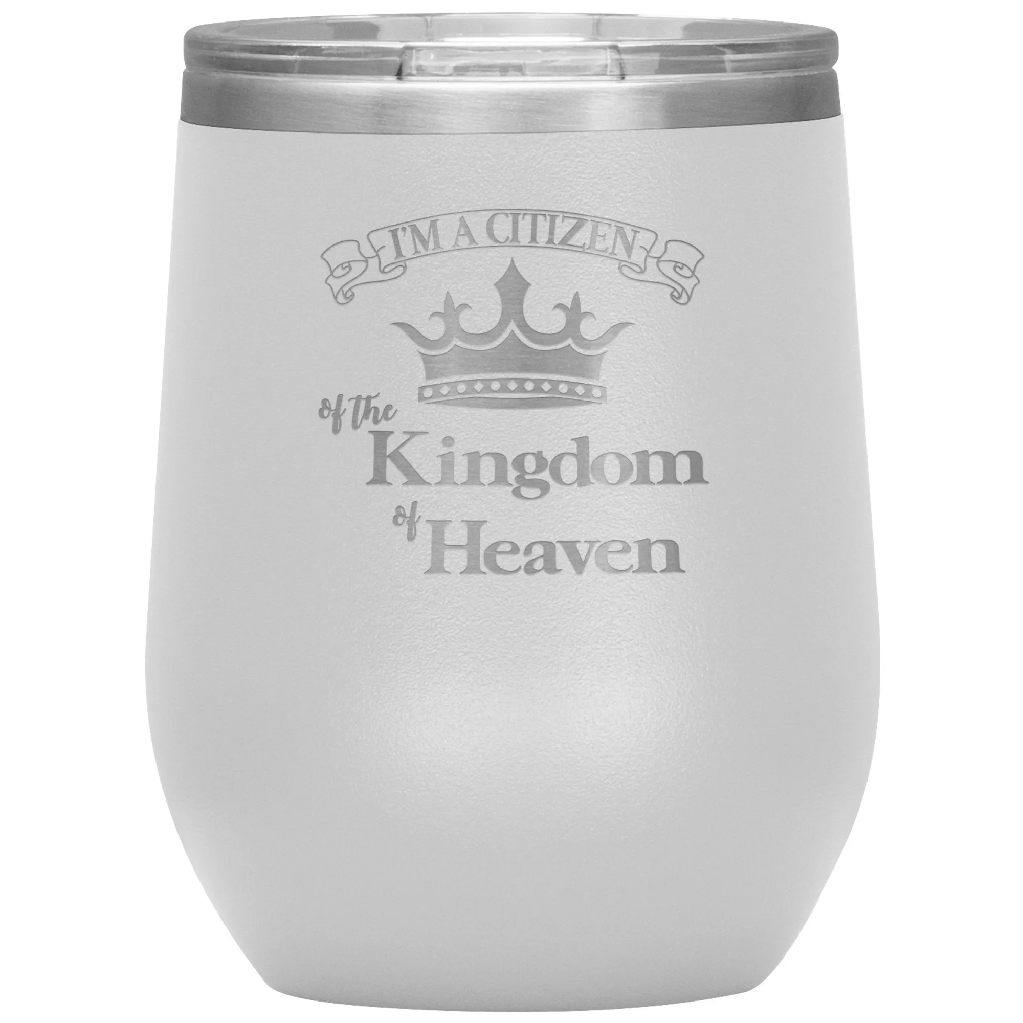 I'm a Citizen, 12 oz Wine Tumbler