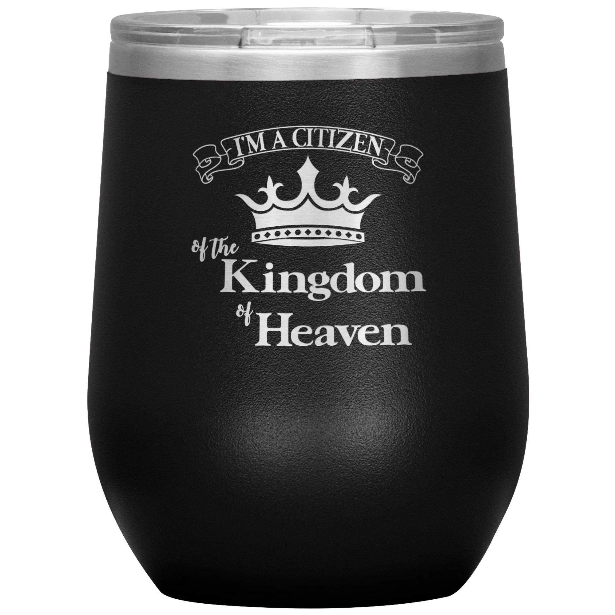 I'm a Citizen, 12 oz Wine Tumbler