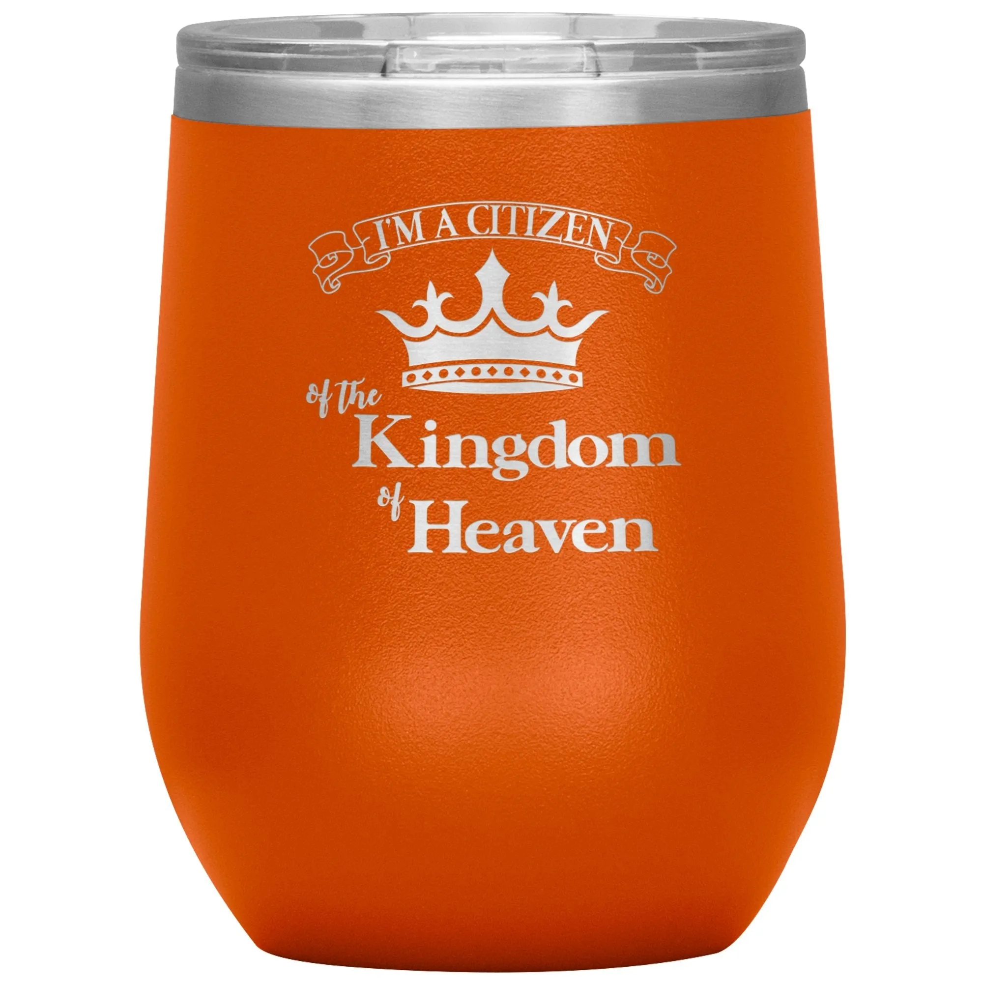 I'm a Citizen, 12 oz Wine Tumbler