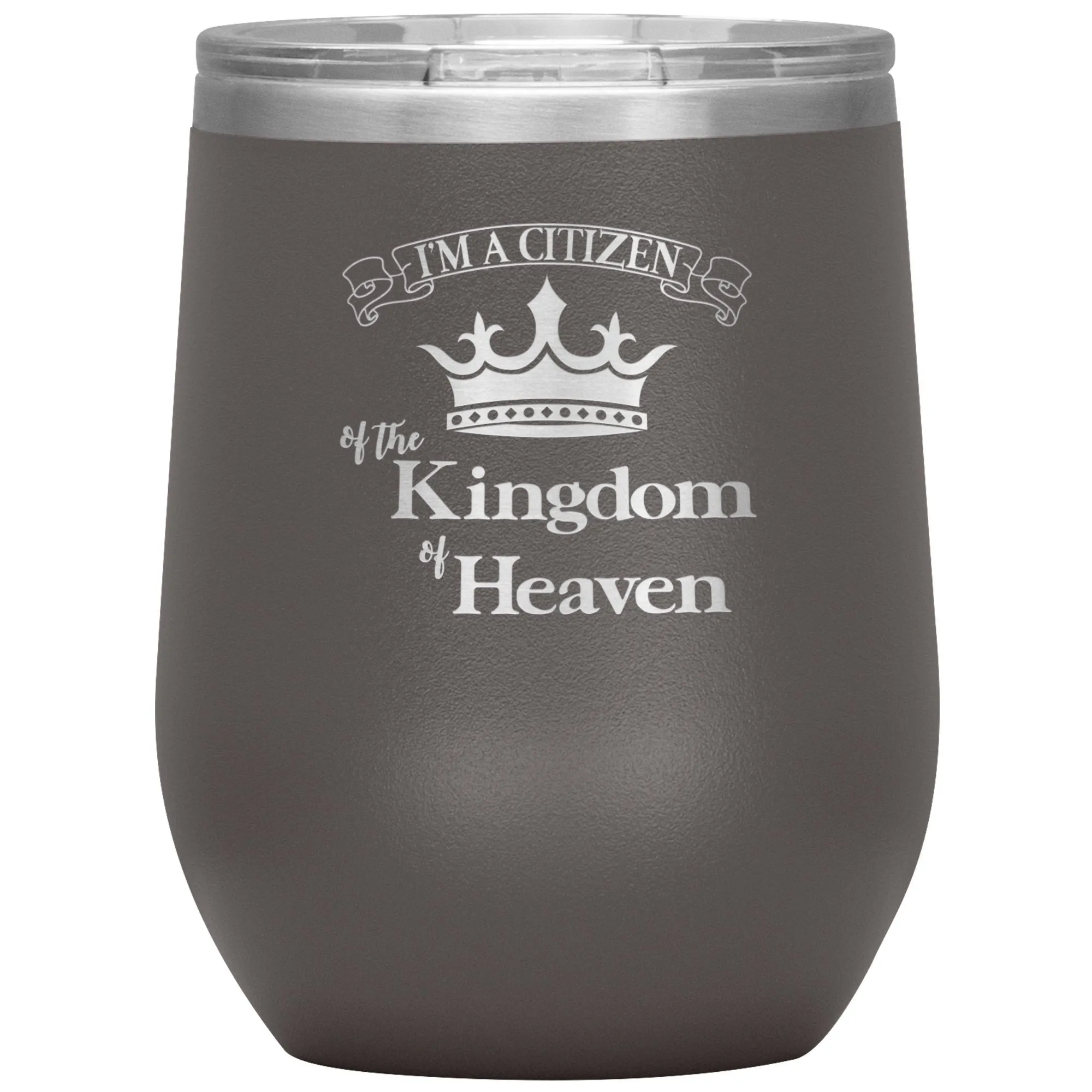 I'm a Citizen, 12 oz Wine Tumbler