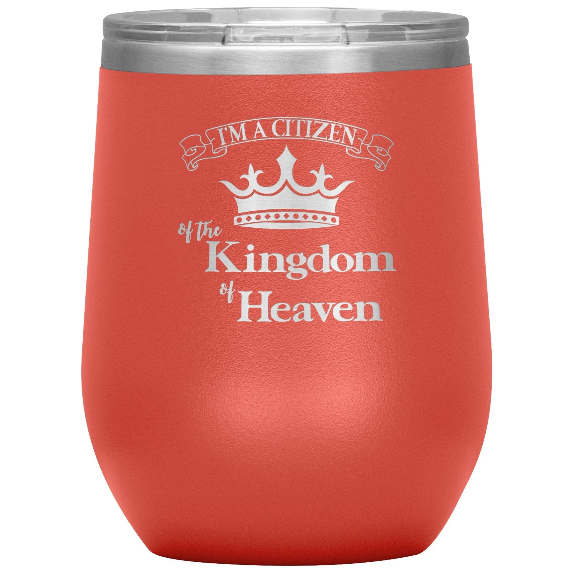 I'm a Citizen, 12 oz Wine Tumbler