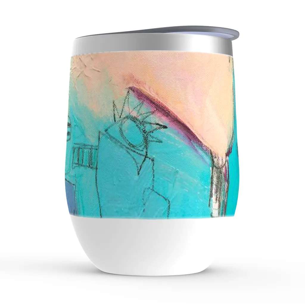INSULATED WINE TUMBLER | SANTA BARBARA MORNING