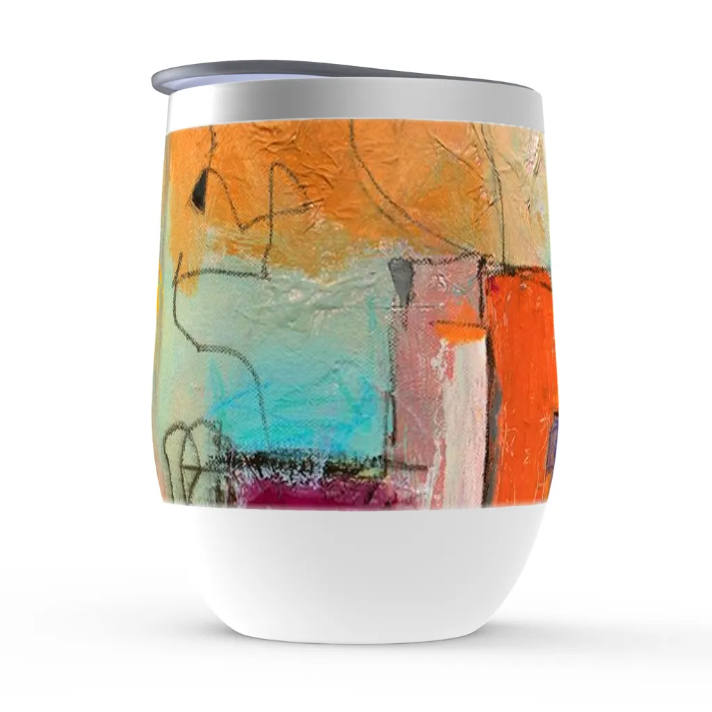 INSULATED WINE TUMBLER | SANTA BARBARA MORNING
