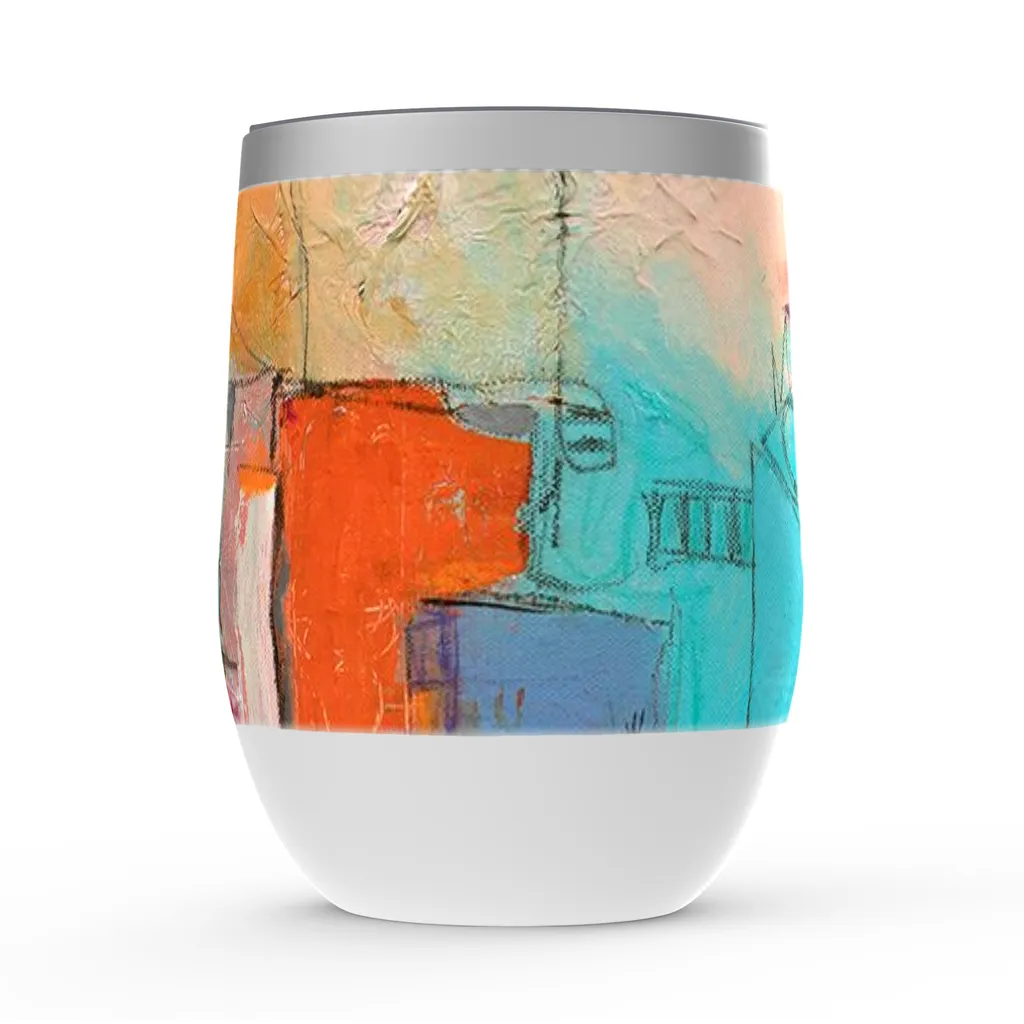 INSULATED WINE TUMBLER | SANTA BARBARA MORNING