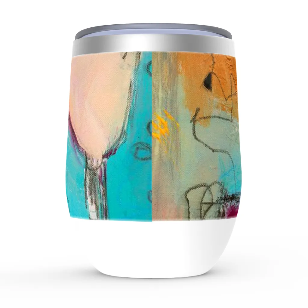 INSULATED WINE TUMBLER | SANTA BARBARA MORNING