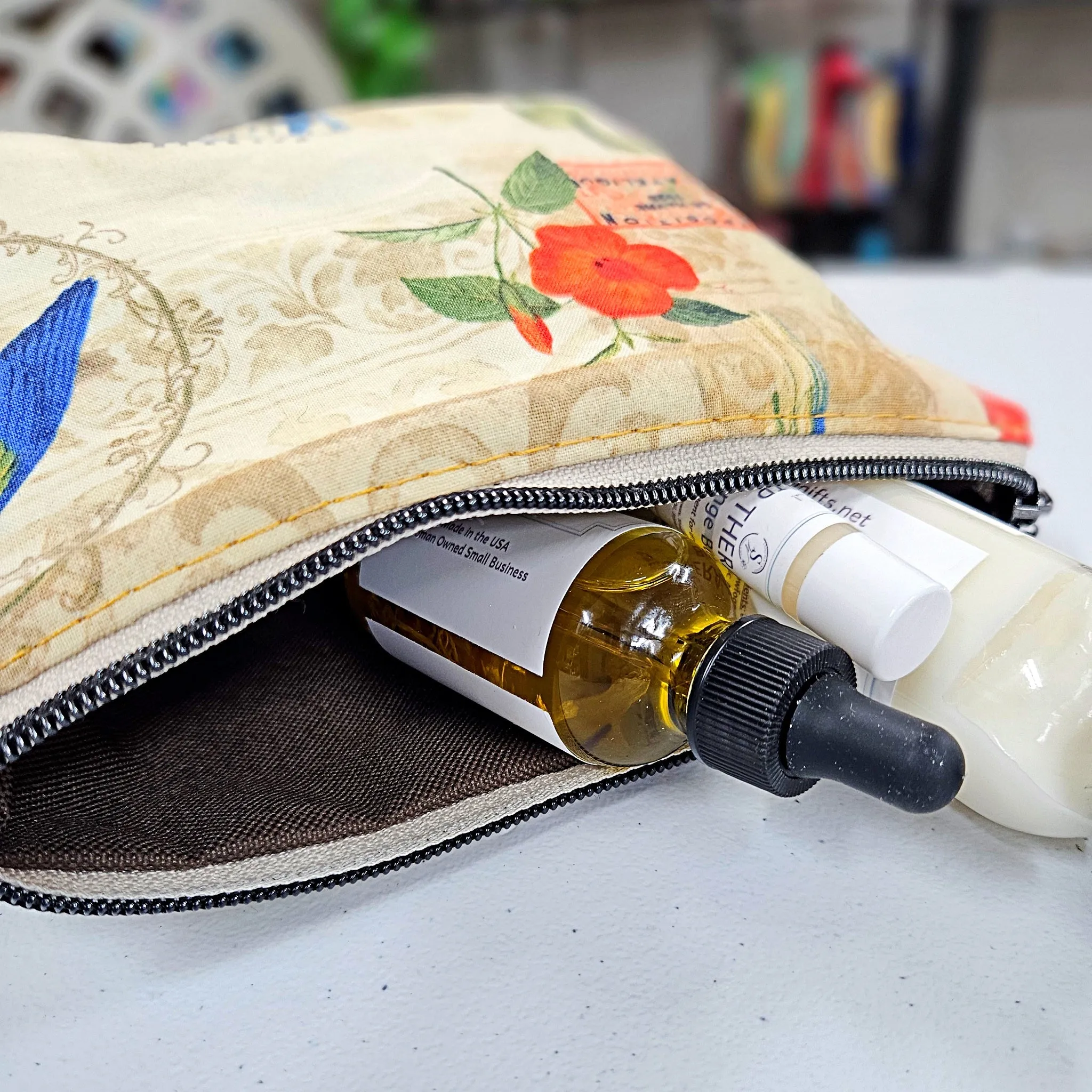 Island Time Travel Pouch