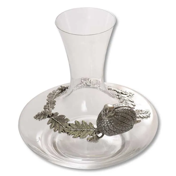 Italian Pewter trimmed Kevin's Sporting Decanters