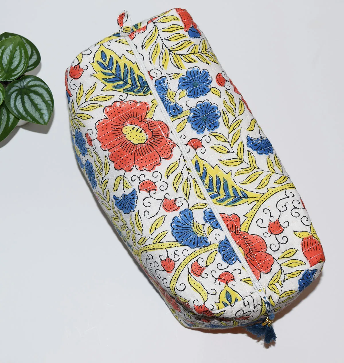 Jumbo Waterproof Toiletry Bag | Red Poppies