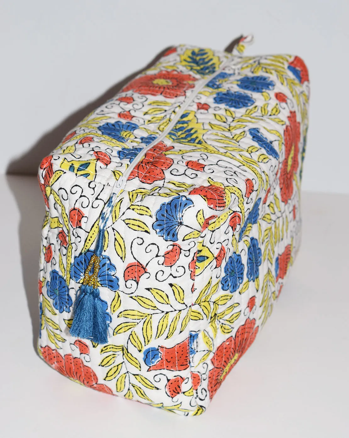 Jumbo Waterproof Toiletry Bag | Red Poppies