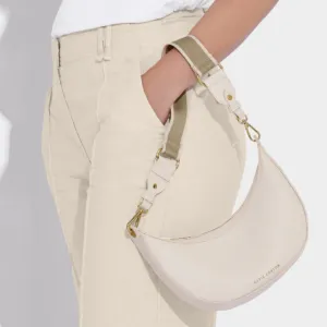 Katie Loxton Marni Scoop Shoulder Bag - Off White
