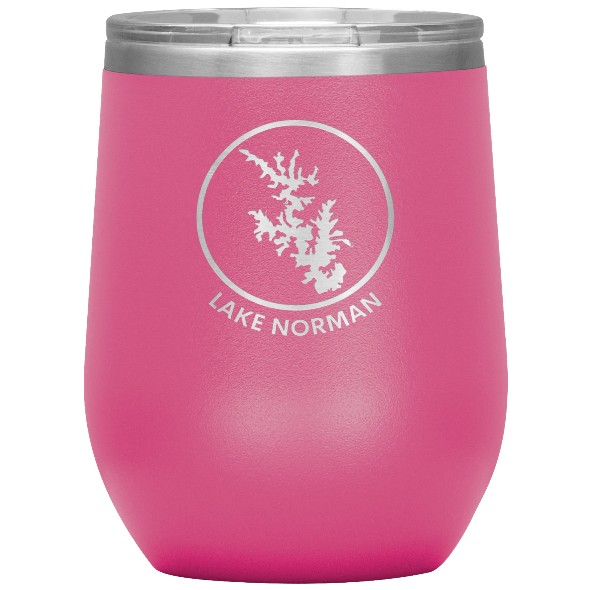 Lake Norman Logo Wine Tumbler
