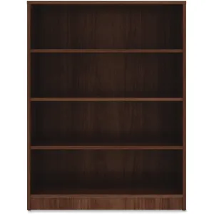 Lorell Walnut Laminate Bookcase