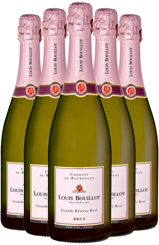 Louis Bouillot Crémant de Bourgogne Grande Réserve Rosé Brut NV