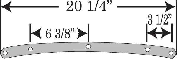 Memphis Shades MEP6181 Replacement Plastic for HD Quick-Release Compact Windshield - 15in. - Gradient Black