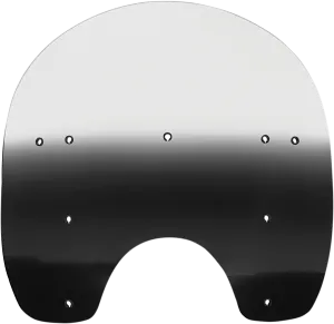 Memphis Shades MEP6181 Replacement Plastic for HD Quick-Release Compact Windshield - 15in. - Gradient Black