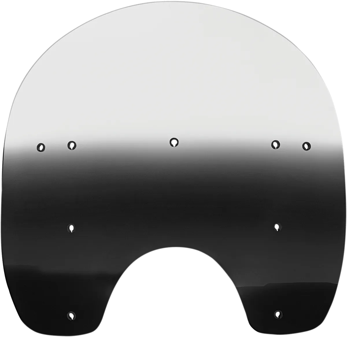 Memphis Shades MEP6181 Replacement Plastic for HD Quick-Release Compact Windshield - 15in. - Gradient Black