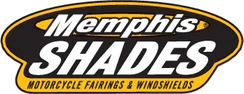 Memphis Shades MEP6181 Replacement Plastic for HD Quick-Release Compact Windshield - 15in. - Gradient Black