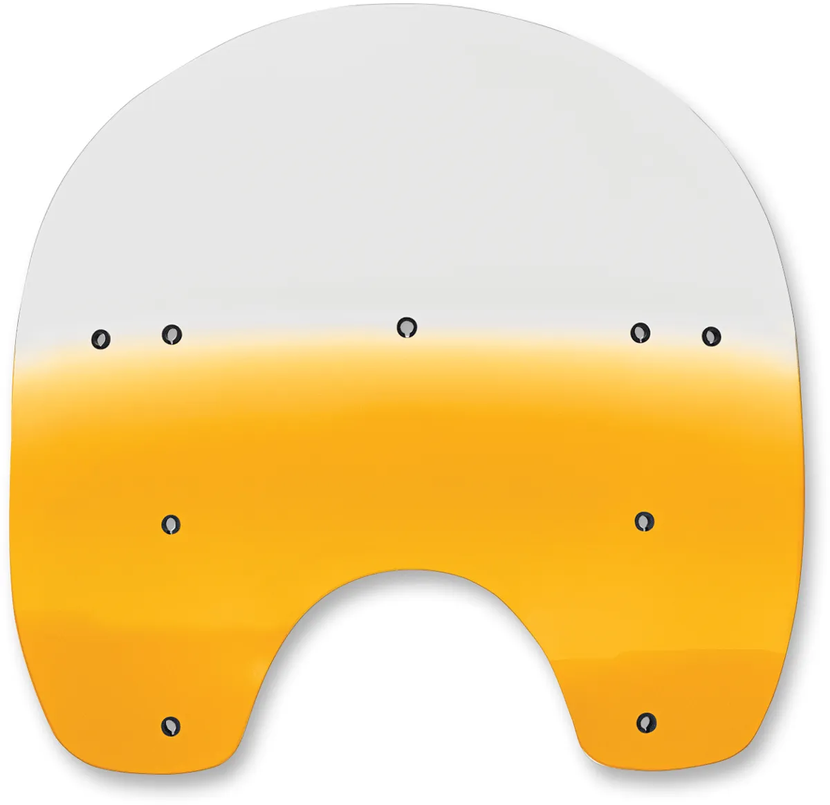 Memphis Shades MEP6187 Replacement Plastic for HD Quick-Release Compact Windshield - 15in. - Gradient Burnt Orange