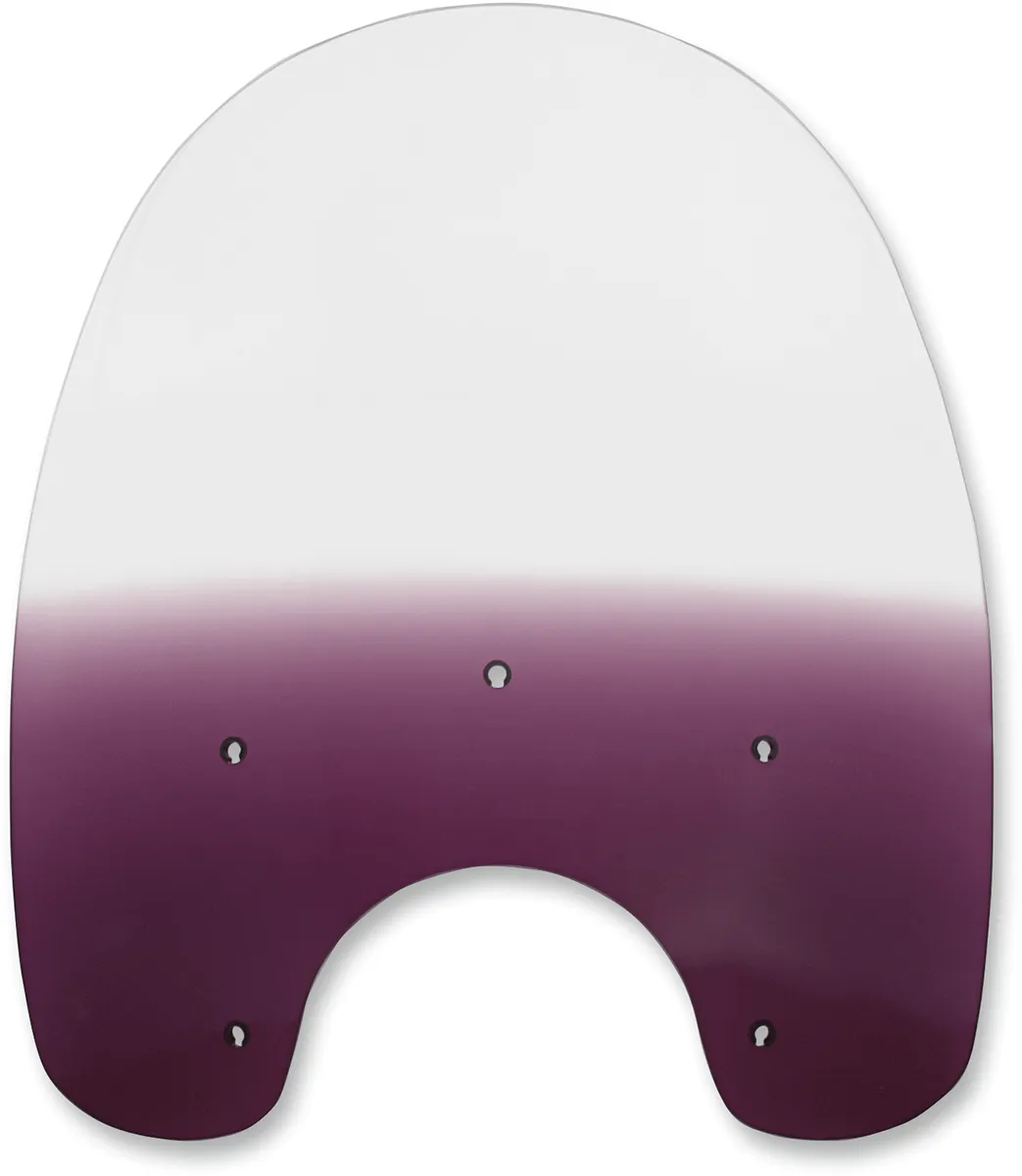 Memphis Shades MEP6187 Replacement Plastic for HD Quick-Release Compact Windshield - 15in. - Gradient Burnt Orange