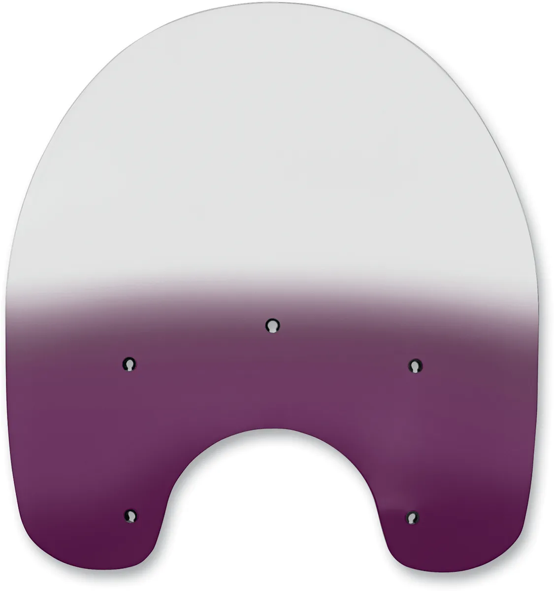 Memphis Shades MEP6387 Replacement Plastic for HD Quick-Release Compact Windshield - 19in. - Gradient Burnt Orange