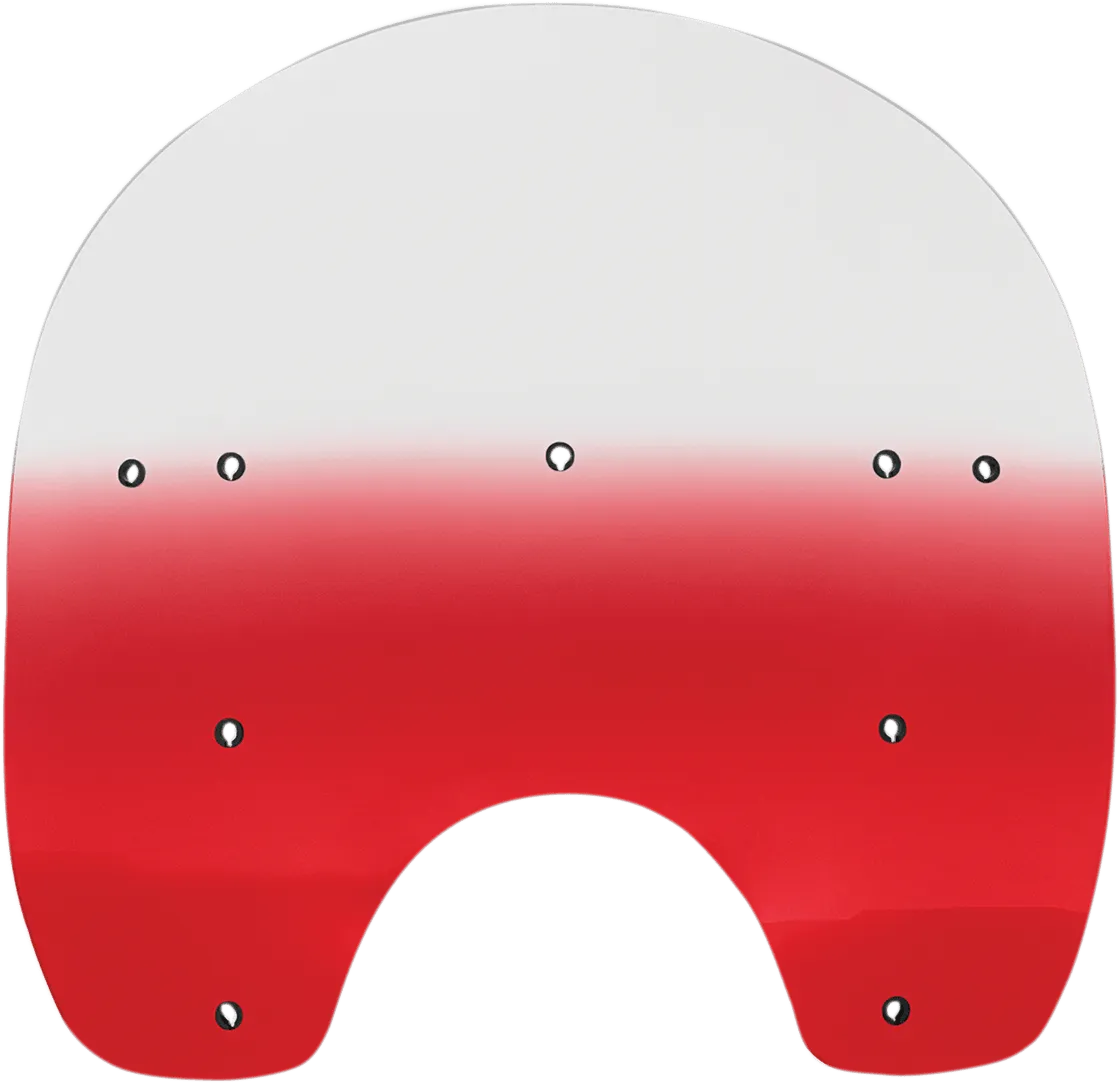 Memphis Shades MEP6387 Replacement Plastic for HD Quick-Release Compact Windshield - 19in. - Gradient Burnt Orange