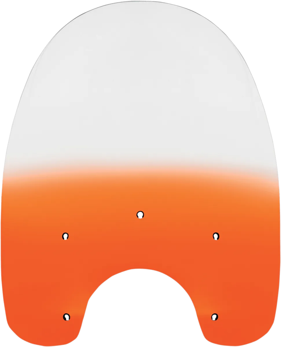 Memphis Shades MEP6387 Replacement Plastic for HD Quick-Release Compact Windshield - 19in. - Gradient Burnt Orange
