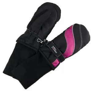 Mitaines Noir et Fushia Sports d'hiver Waterproof - Snow Stoppers