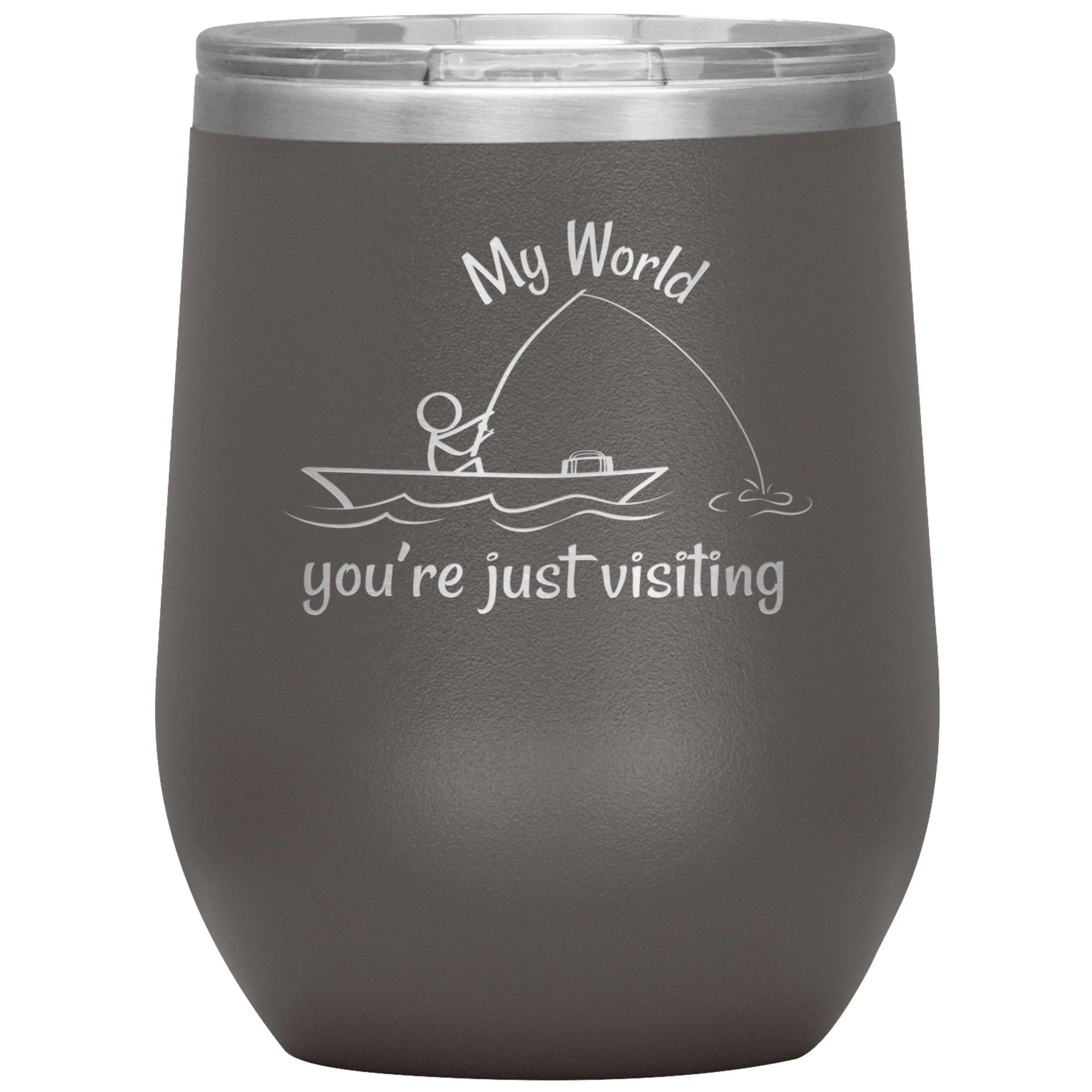 My World, 12 oz Wine Tumbler