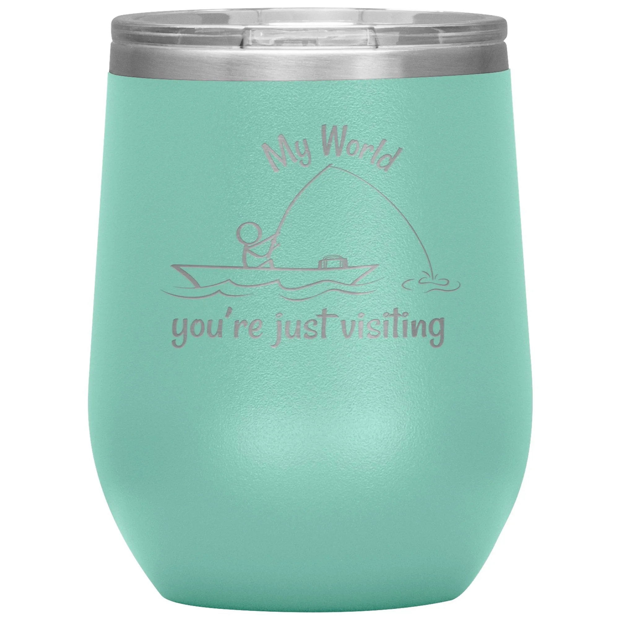 My World, 12 oz Wine Tumbler