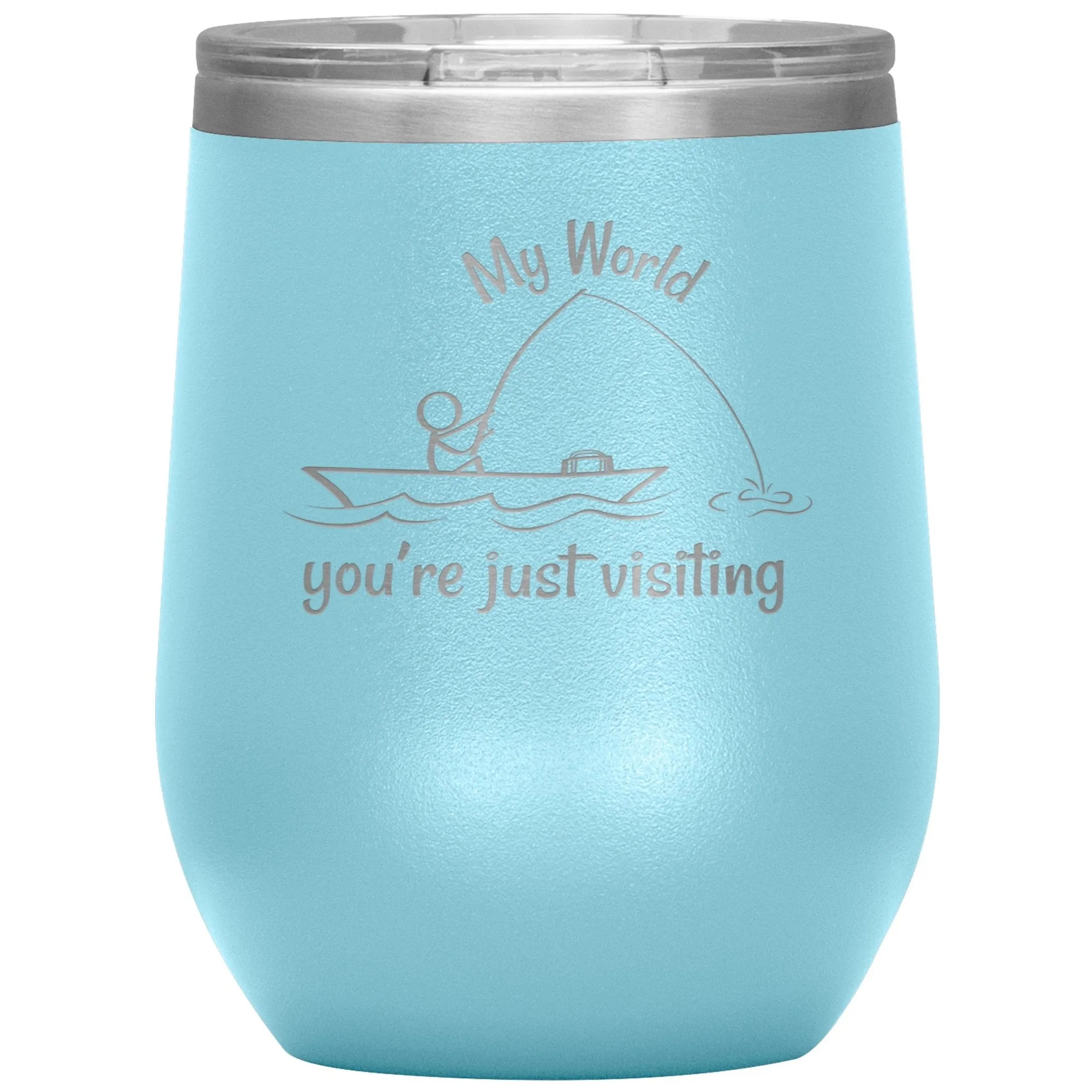 My World, 12 oz Wine Tumbler