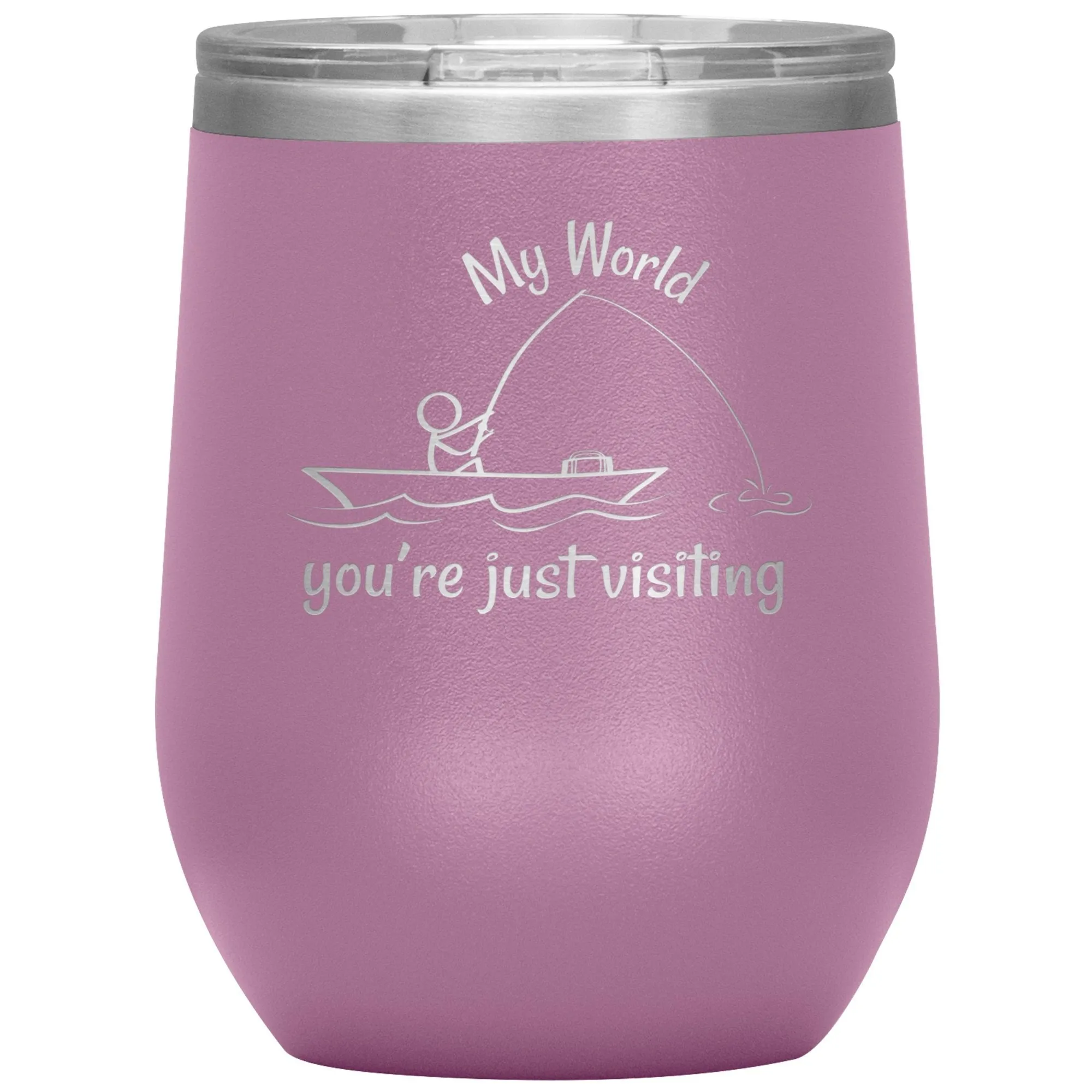 My World, 12 oz Wine Tumbler