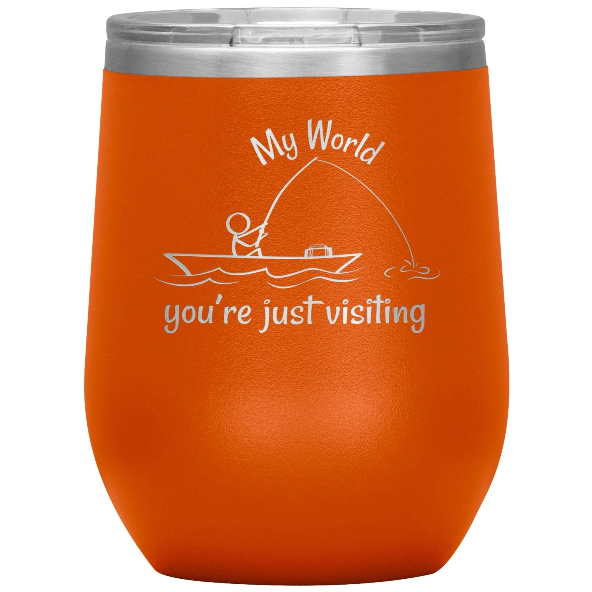 My World, 12 oz Wine Tumbler