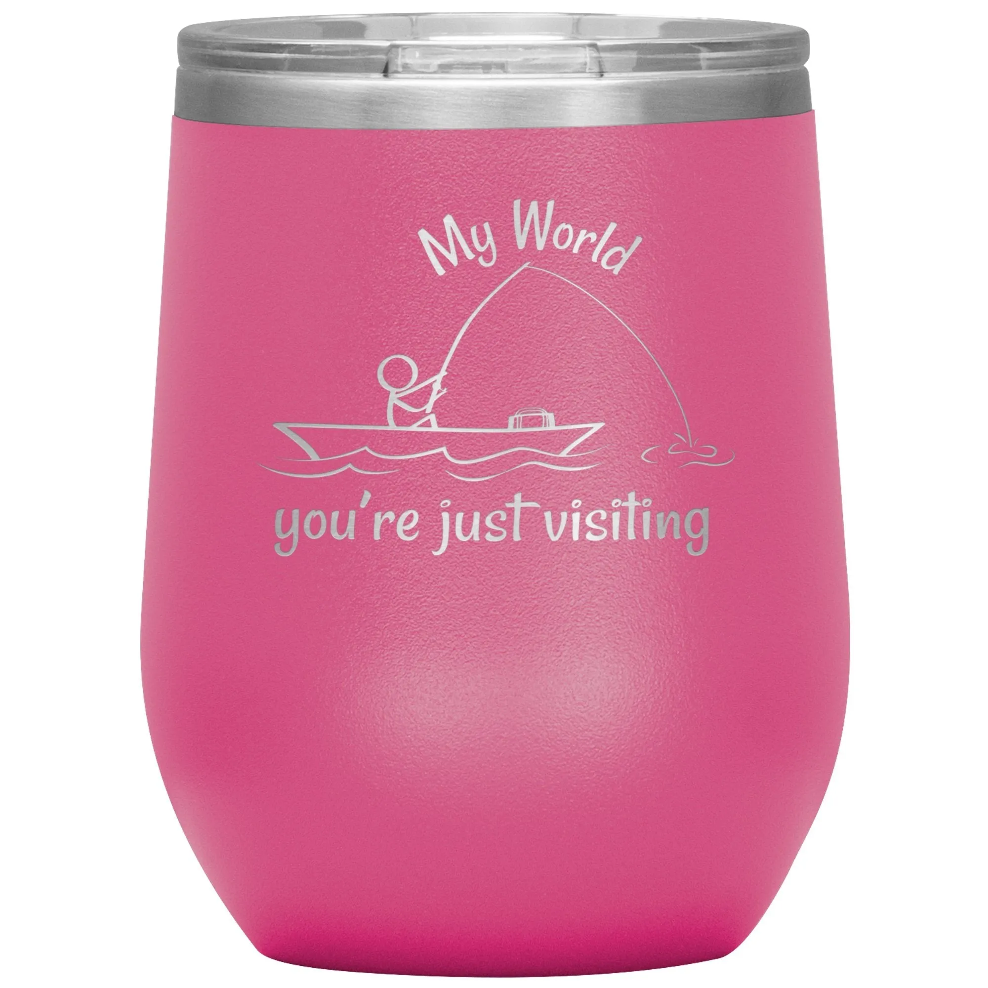 My World, 12 oz Wine Tumbler