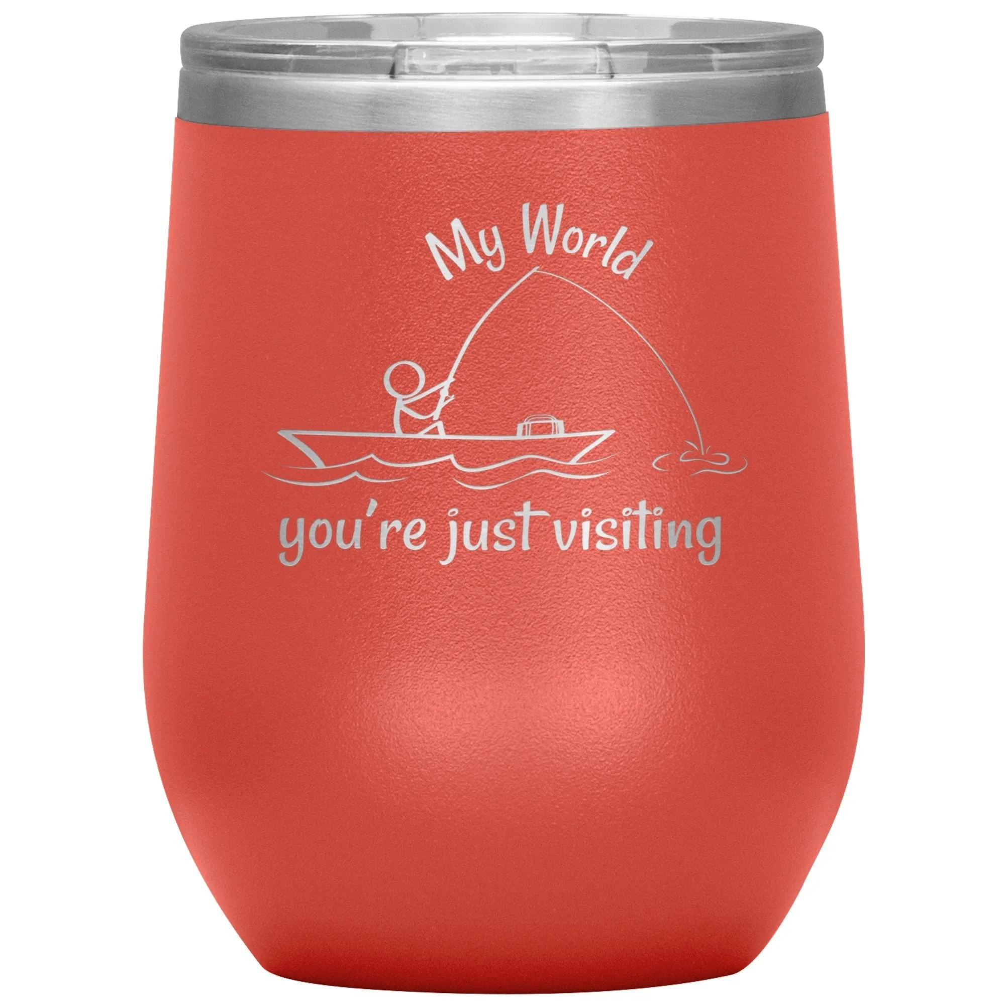 My World, 12 oz Wine Tumbler