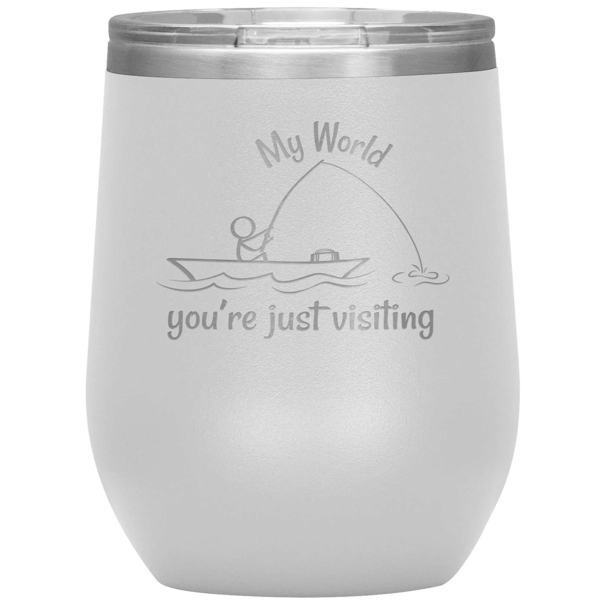 My World, 12 oz Wine Tumbler