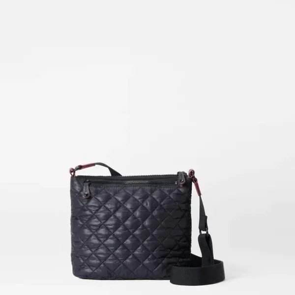 MZ Wallace Metro Scout Crossbody Deluxe in Black
